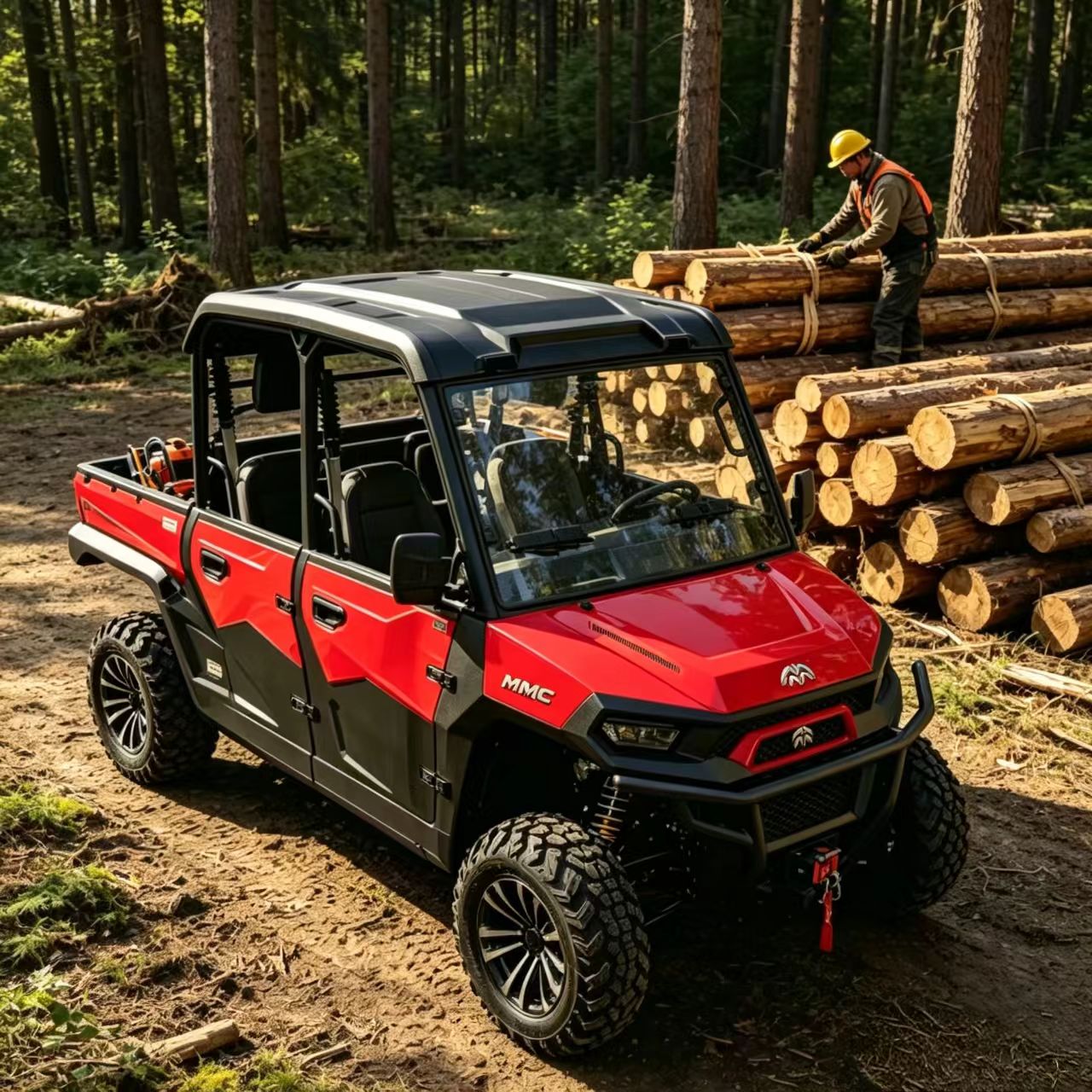 Electric Utv 4 Seater - Популярные недорогие китайские UTV 4x4 500cc
