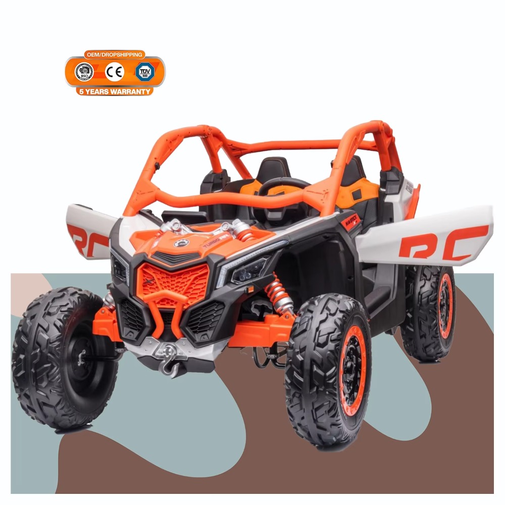 Electric Utv 4 Seater - Двухместный детский электрический внедорожник, 4-колесный UTV