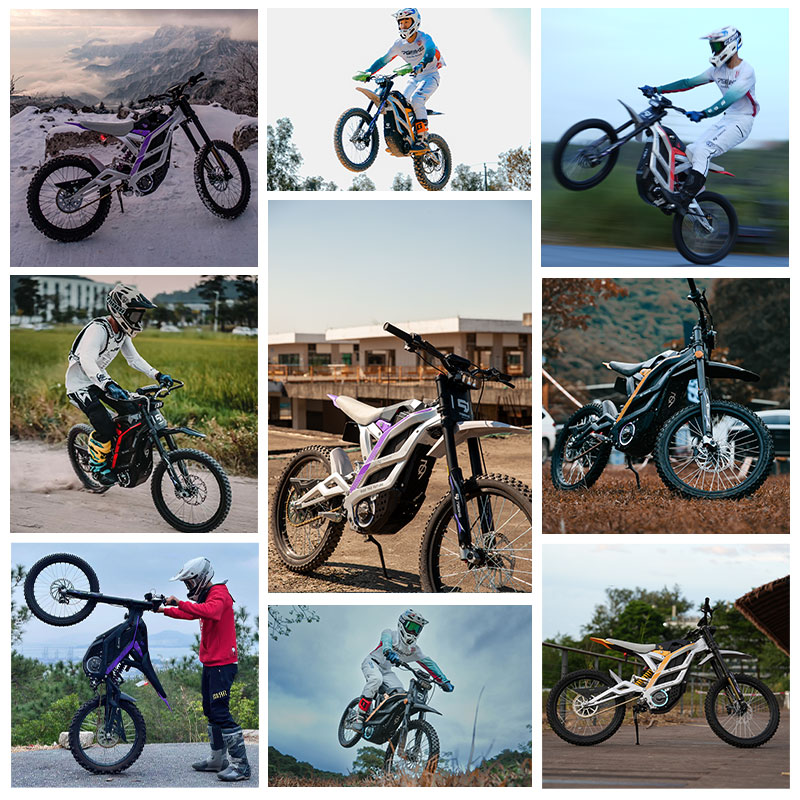 Электромотоцикл SXLL 79, 72В 3 – обзор и цена Electric Dirt Bike 72V 12000W