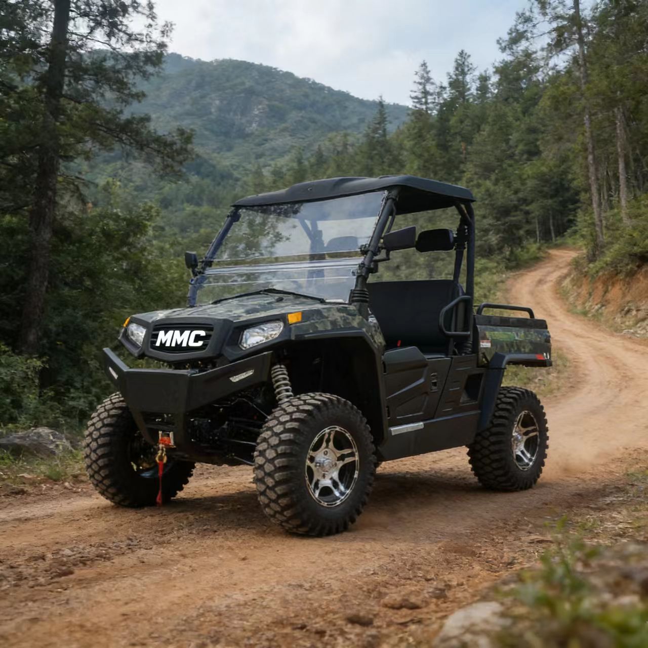 Электрический гольф-кар/вездех – обзор и цена Electric Utv 4 Seater