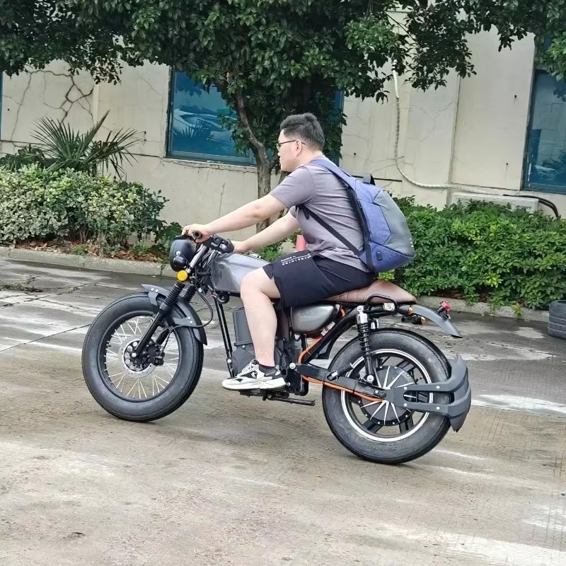 Электрический мотоцикл CG 125  – обзор и цена Electric Motorcycle 5000W