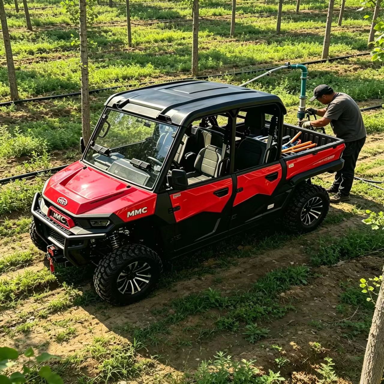 Популярные недорогие китайские – обзор и цена Electric Utv 4 Seater