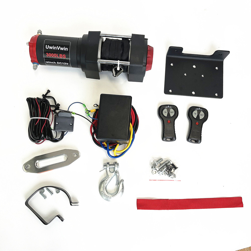 Лебедка с дистанционным управл – обзор и цена Atv Winch 3000Lb