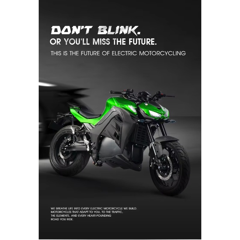 Электрический гоночный мотоцик – обзор и цена Electric Motorcycle 5000W