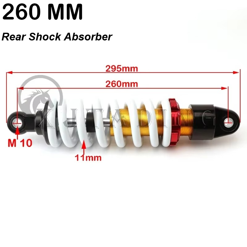 Задний амортизатор 260 мм, 270 – обзор и цена Atv Suspension Shock Absorber