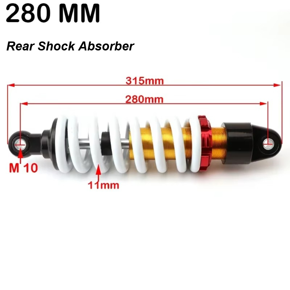 Задний амортизатор 260 мм, 270 – обзор и цена Atv Suspension Shock Absorber