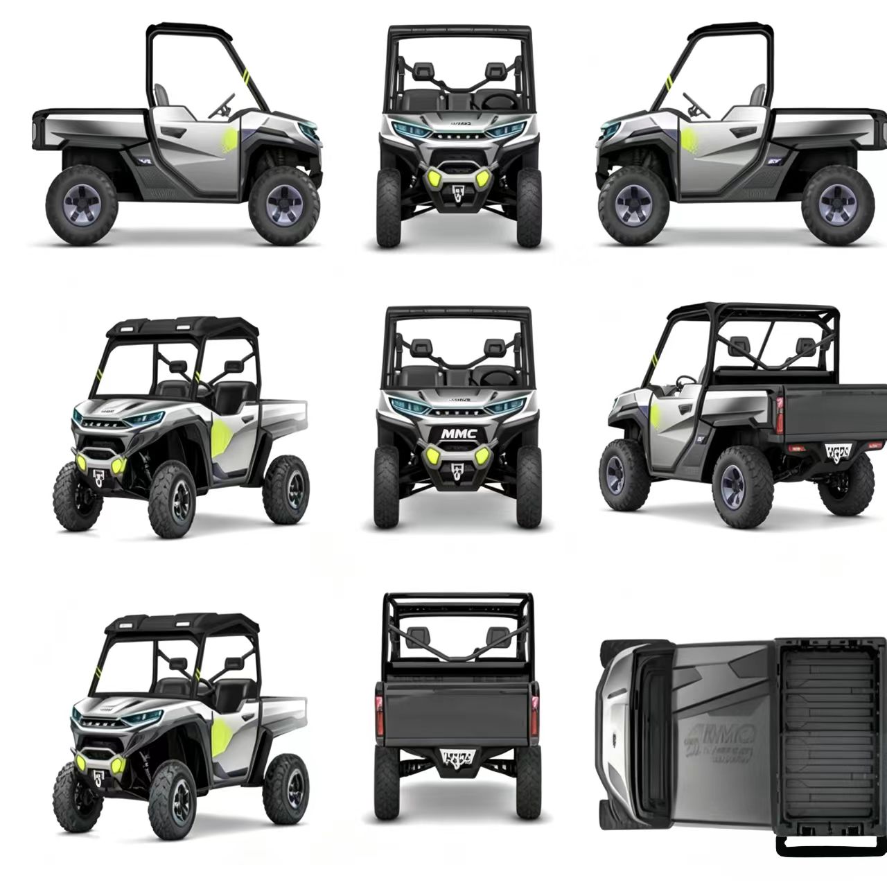 Новый UTV MMC 2026: 350cc, 500 – обзор и цена Electric Utv 4 Seater