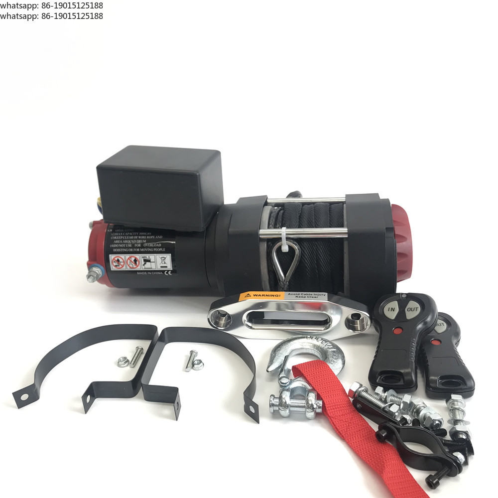 Электрическая лебедка 12В - 30 – обзор и цена Atv Winch 3000Lb