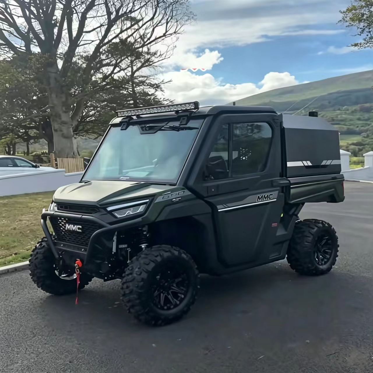 Электрический внедорожный UTV  – обзор и цена Electric Utv 4 Seater