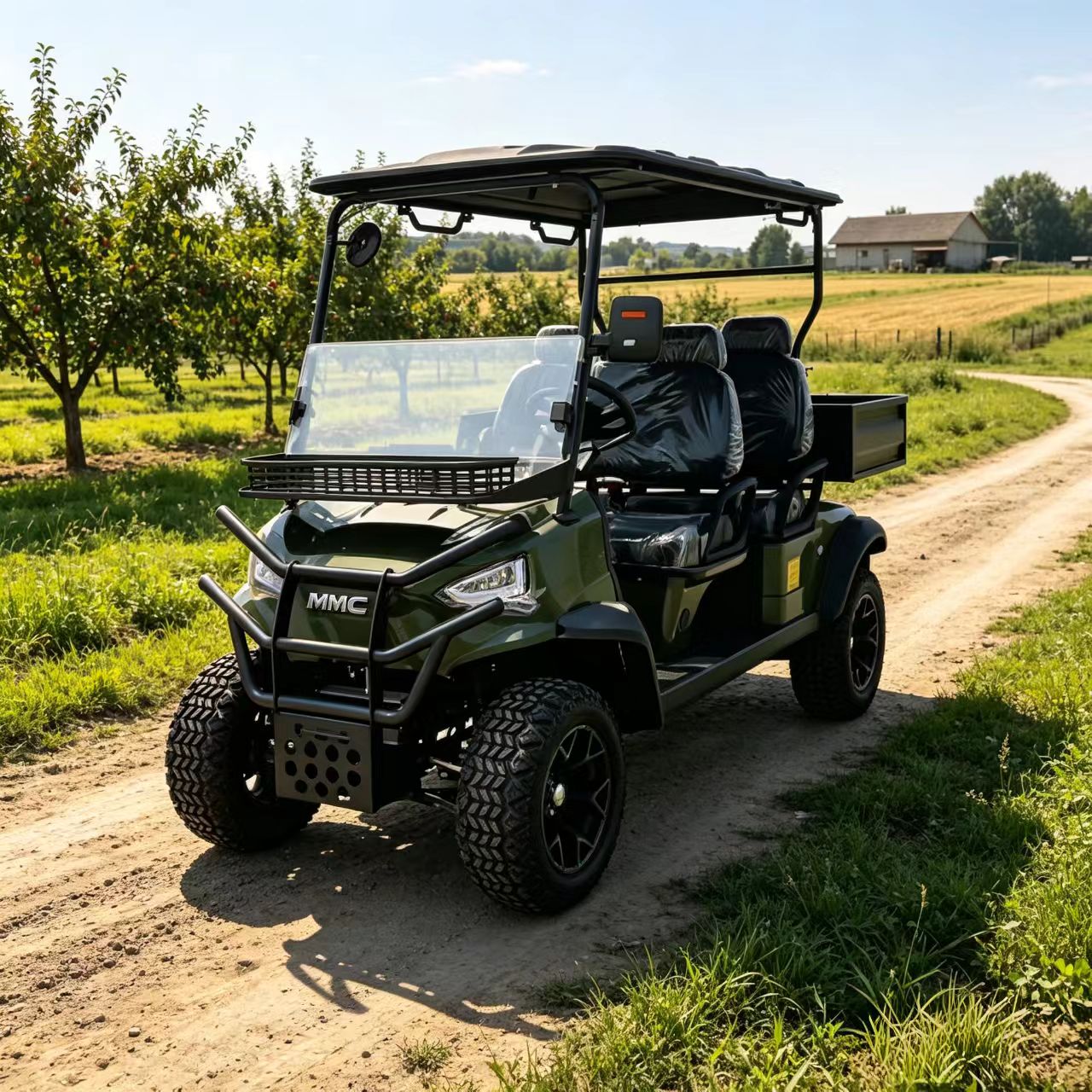 2-4-местный гольф-кар с грузов – обзор и цена Electric Utv 4 Seater