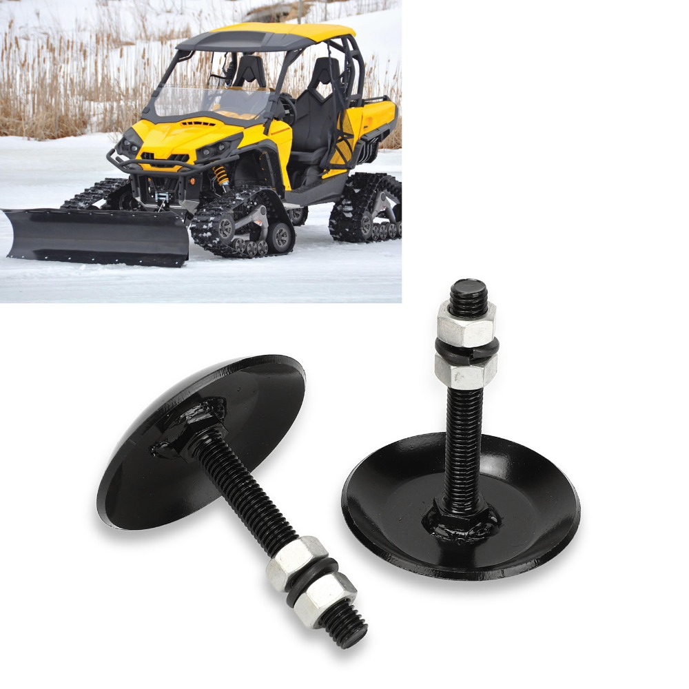 2 шт. Прочные стальные накладк – обзор и цена Atv Plow Snow Blade