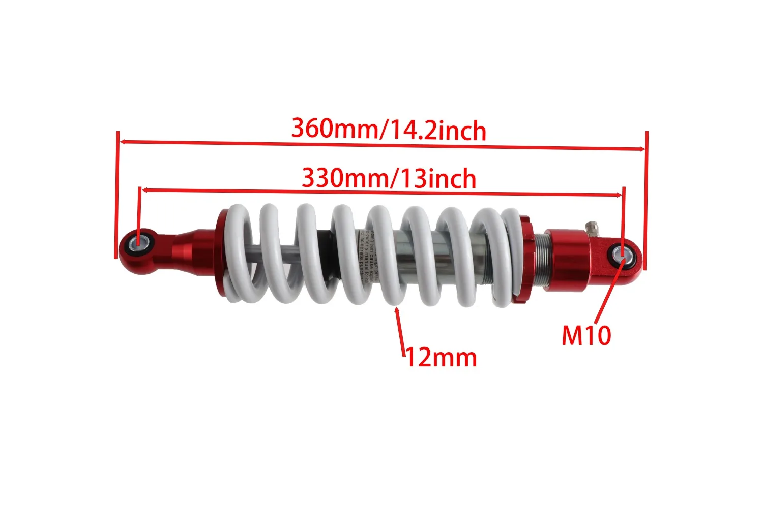 Амортизатор мотоциклетный 330  – обзор и цена Atv Suspension Shock Absorber