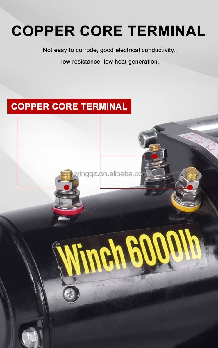 Электрическая лебедка 12В, 300 – обзор и цена Atv Winch 3000Lb