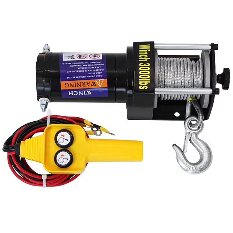 Электрическая лебедка 2000/300 – обзор и цена Atv Winch 3000Lb