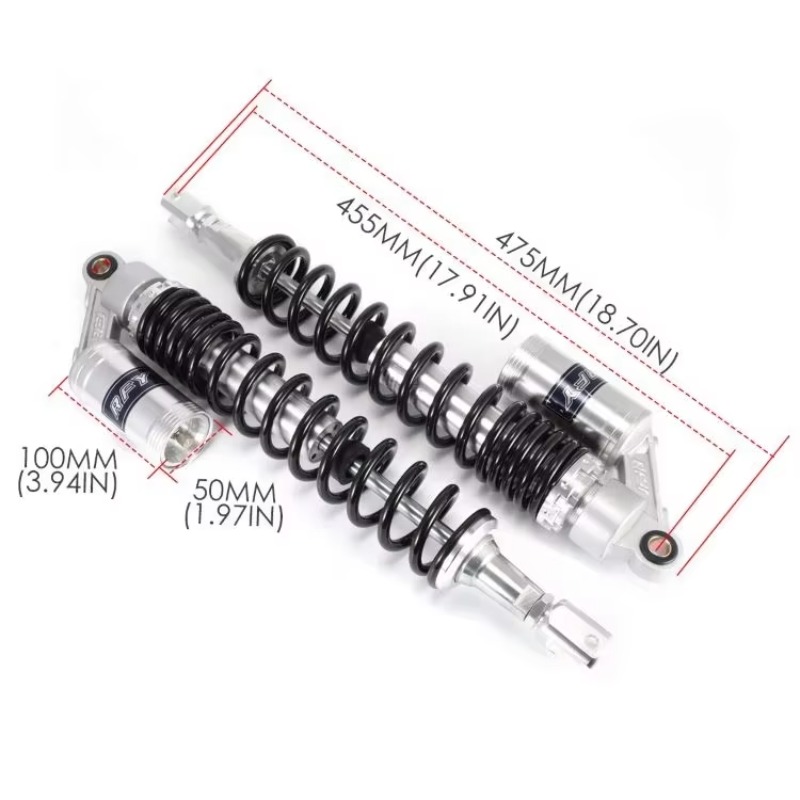 8 мм пружина 455 мм мотоциклет – обзор и цена Atv Suspension Shock Absorber
